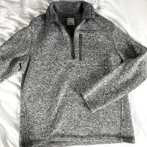 3/4 Zip Collared Sweater